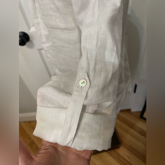 100% linen Lily Pulitzer Top - Picture 9 of 11